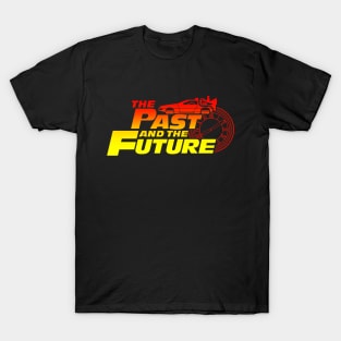 80's Cool Sci-fi Time Travel Racing Movie Mashup T-Shirt